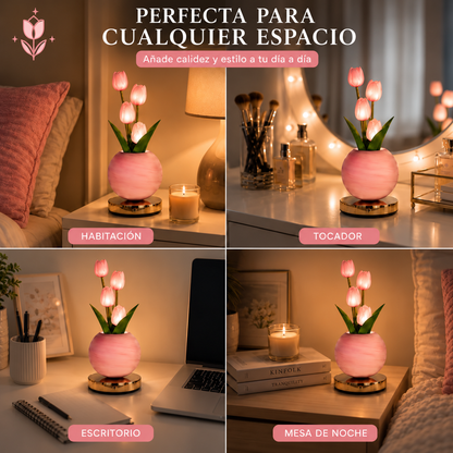 Lampara de Tulipanes Led Regulable
