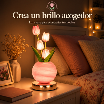 Lampara de Tulipanes Led Regulable